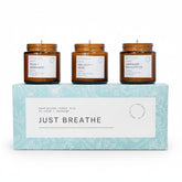 Unboxme Gifts lavender candle in a reusable glass jar for calming evenings.