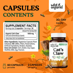 Uncaria tomentosa bark powder for Cat's Claw supplement