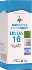 UNDA 16 Numbered Compounds bottle