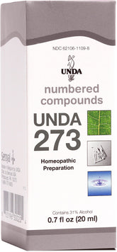 UNDA 273 Numbered Compounds bottle