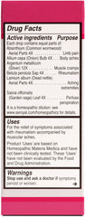 Close-up of UNDA 29 Numbered Compounds product label