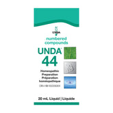 UNDA 44 Numbered Compounds bottle and box
