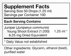 Biodynamically grown herbs used in UNDA Gemmo Therapy Juniperus Communis