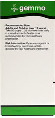 Gemmotherapy maceration process close-up