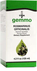UNDA Gemmo Therapy Rosmarinus Officinalis Rosemary Young Shoot Extract bottle, 4.2 fl oz