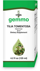 UNDA Gemmo Therapy Tilia Tomentosa bottle with label