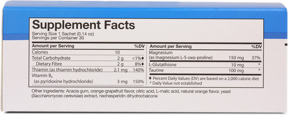 UNDA Magnelevures ingredients bottle