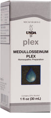 1 oz UNDA Medulosseinum Plex bottle and label