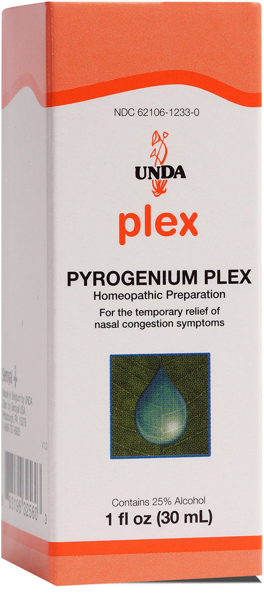 UNDA Pyrogenium Plex 1 fl oz bottle – product shot