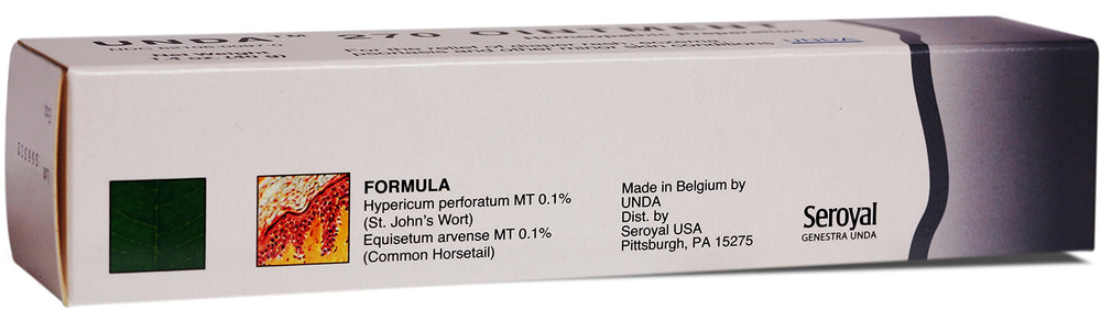 UNDA 270 Ointment packaging box