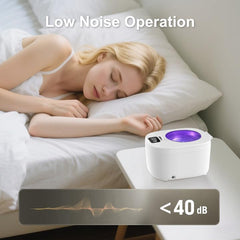 Compact travel-friendly design of ultrasonic cleaner