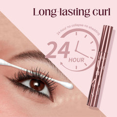 Unidollss Tubing Mascara washes off with warm water.