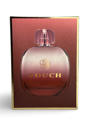 United Scents Pouch Blush Rose box emblem with rose motif on display