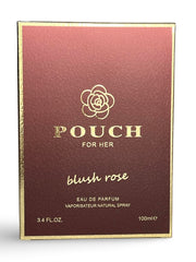 United Scents Pouch Blush Rose pink box showcasing brand presentation