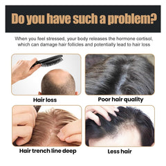 UN UNITEDTIME Root Activator shampoo lather in hand showing gentle cleansing.