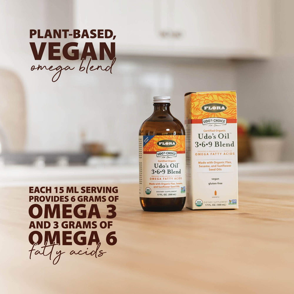Unrefined, cold-pressed oils used in the formula