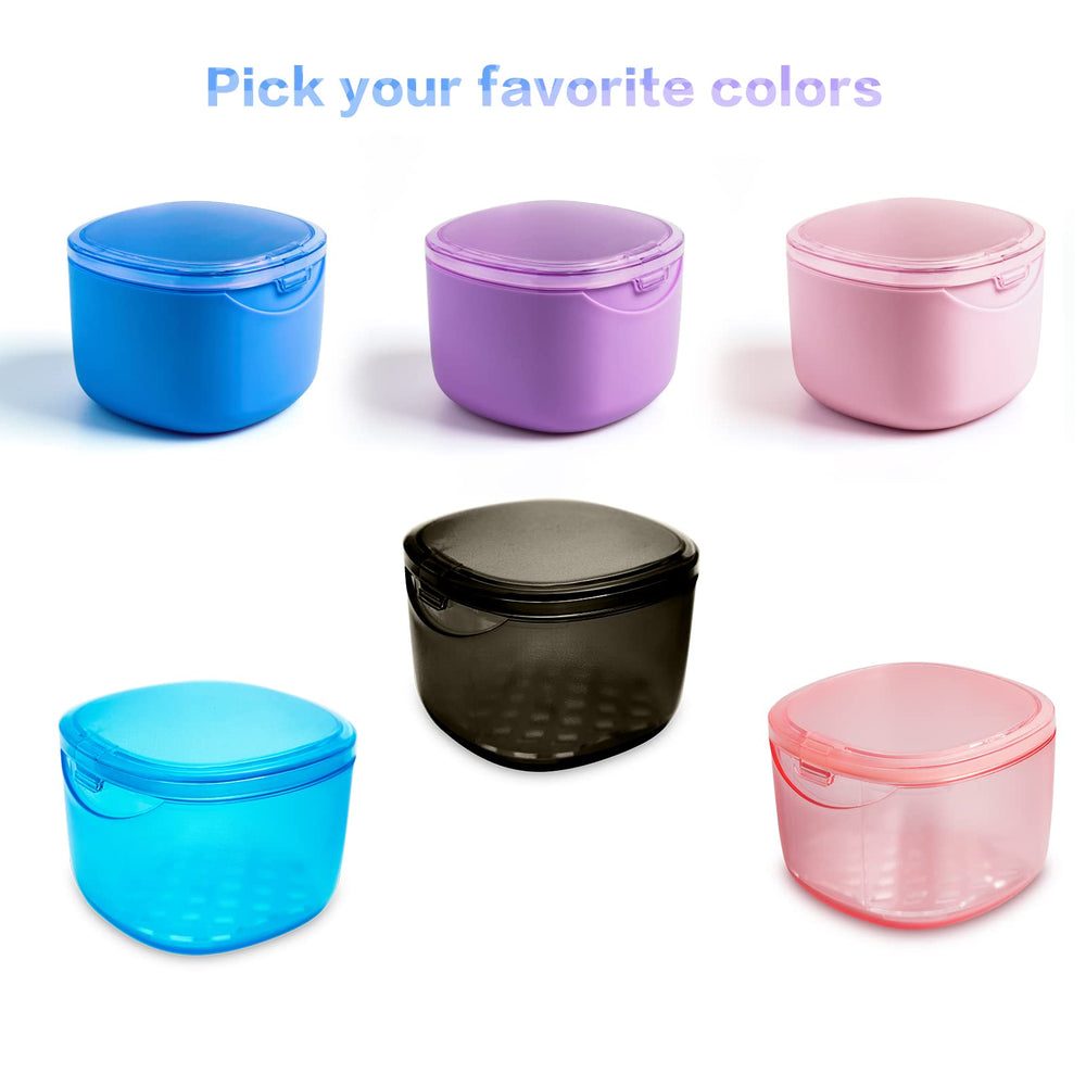 Versatile storage for dentures, retainers, mouthguards and night guards