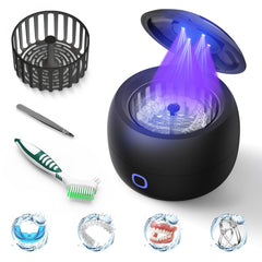 Front view of upgraded ultrasonic retainer cleaner