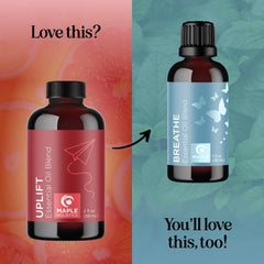 Grapefruit and citrus notes in diffuser oil