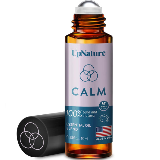 UpNature Calm Essential Oil Roll-On bottle front view