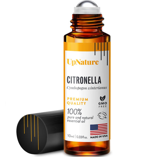 UpNature Citronella Oil Roll-On bottle with label