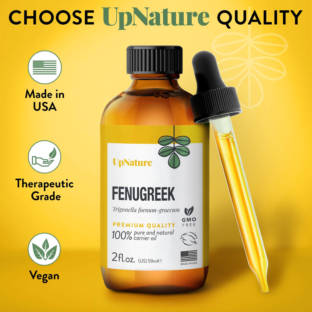 Aromatherapy blends with fenugreek essential oil