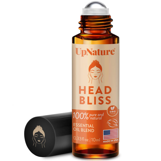 UpNature Head Bliss roll-on bottle with label