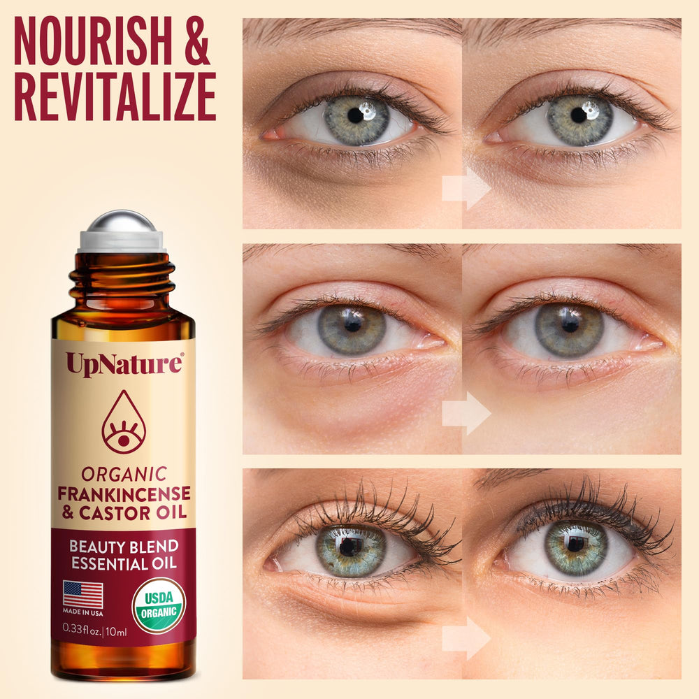 Ingredients: organic castor oil and frankincense essential oil