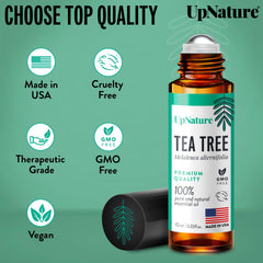 Ingredients: Tea Tree Oil and MCT on label