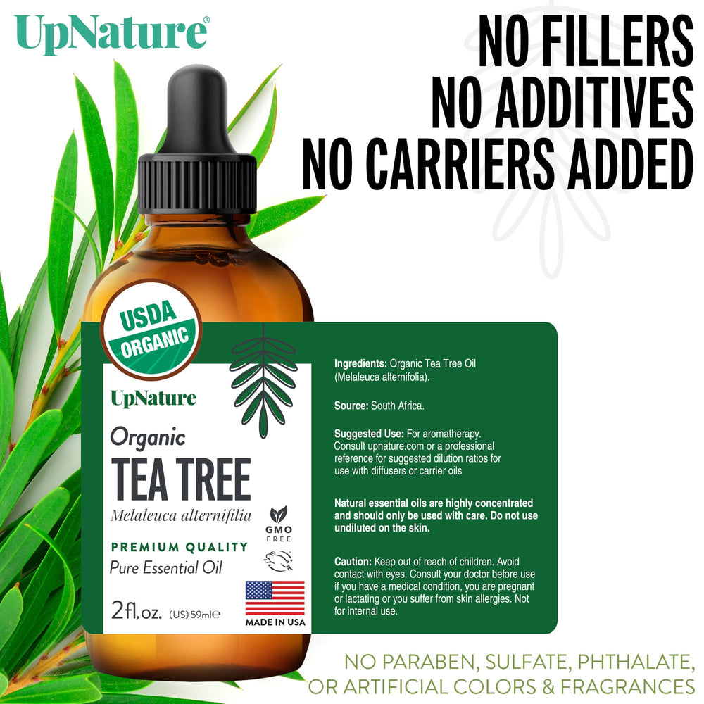 UpNature Tea Tree Oil packaging