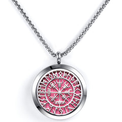 Upper Norse Vikings Amulet Diffuser Necklace pendant for portable aromatherapy