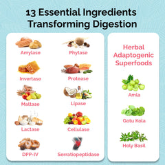 Serving size and dosing directions for Total Revive+ Digestive Enzymes