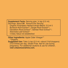 Serving size 2.5 ml and 24 servings per bottle