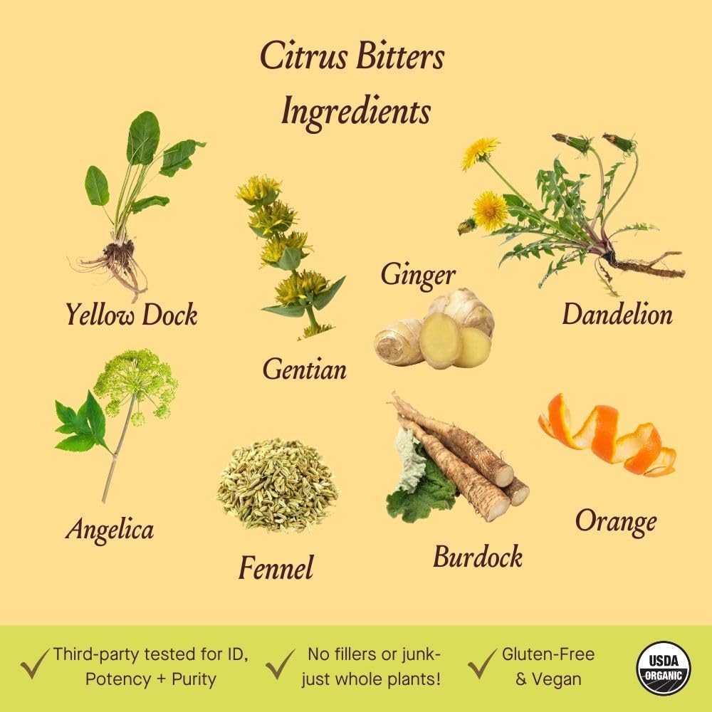Dandelion and burdock roots featured in the formula
