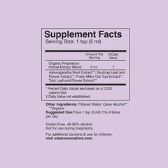 Gluten-free herbal supplement bottle packaging