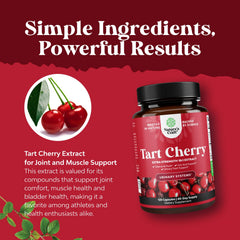 Uric acid support through tart cherry extract and polyphenols