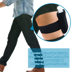 Neoprene bag and hi-stretch leg straps for secure fit