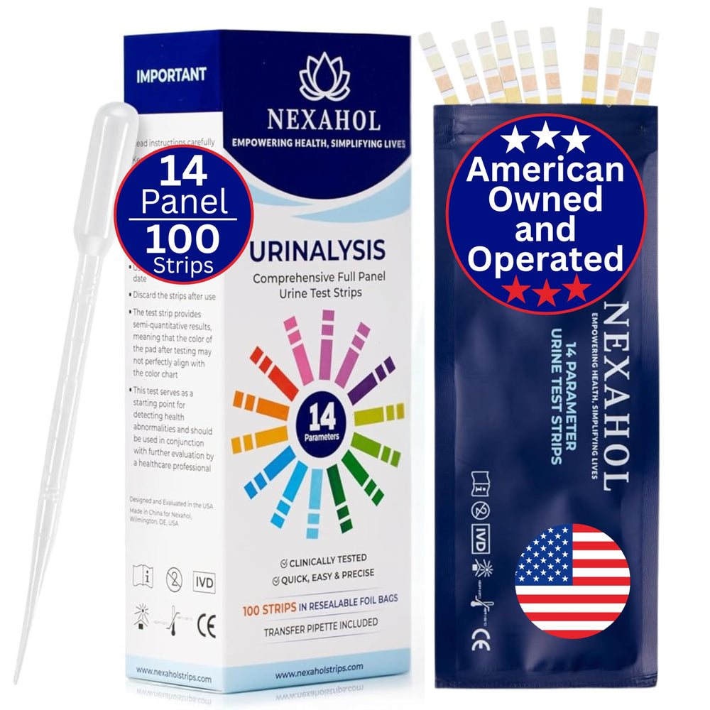 Urine test strips 14-parameter – front view