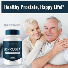 Prostate health capsules for men in bottle