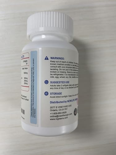 Close-up of product label
