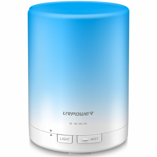 URPOWER 300ml Aromatherapy Diffuser with 7-color LED night light