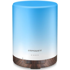URPOWER 300ml essential oil diffuser with wood grain base