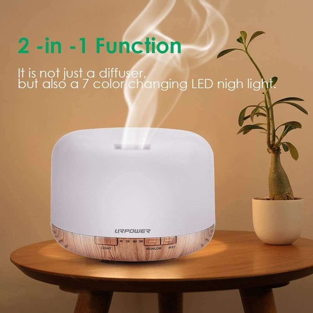 URPOWER diffuser auto shut-off feature
