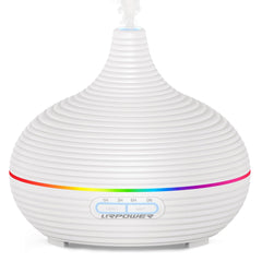 URPOWER diffuser showcases faux ceramic design for premium home aesthetics and durable styling.