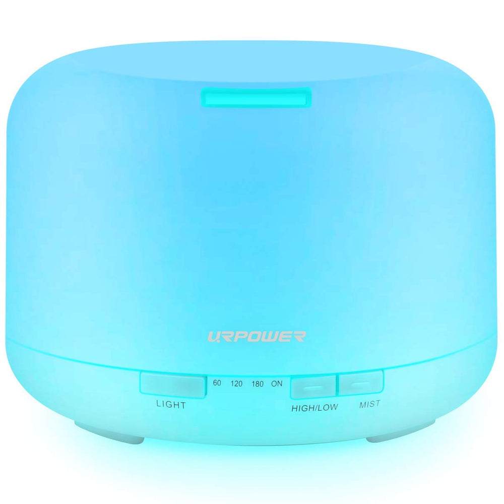 URPOWER upgraded 500ml essential oil diffuser – front view