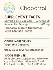 USA-made facility where HerbEra Chaparral capsules are manufactured