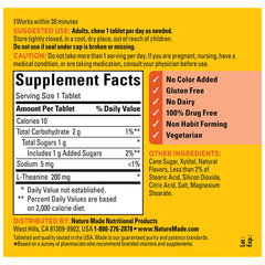 Made in USA with quality global ingredients label