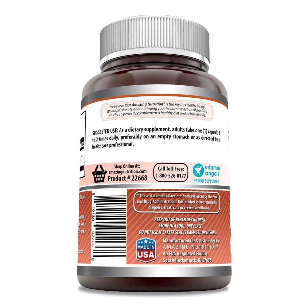 Made in USA stamp on L-Lysine bottle