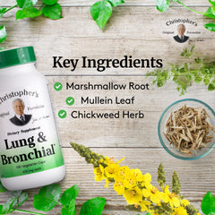 USA-made packaging for Lung & Bronchial Formula