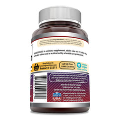 USA-made stamp on Inositol supplement bottle